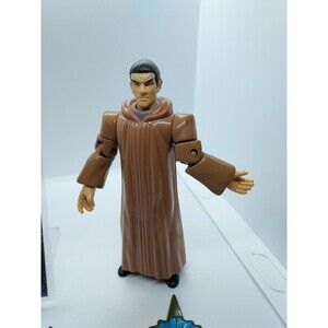 Star Trek Vintage Picard as Romulan  1994 Action Figure & Pog Playmates Loose